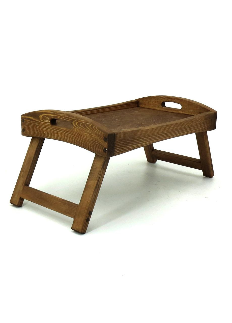 Столик-поднос для завтрака из дерева Айдахо капучино (СТП-002909) No Brand (327845814)