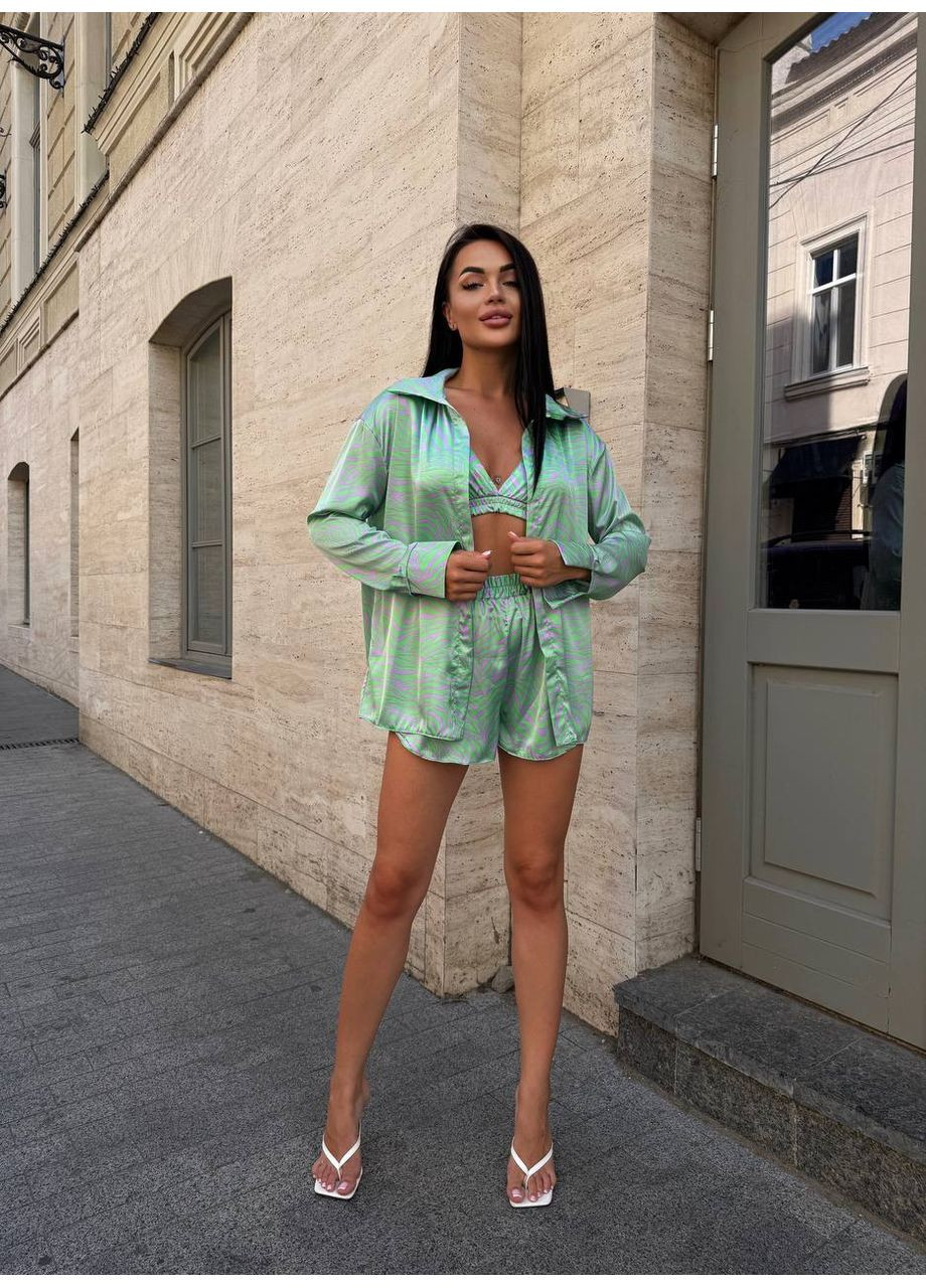 Жіночий костюм трійка з шовку Армані Україна (350935496)