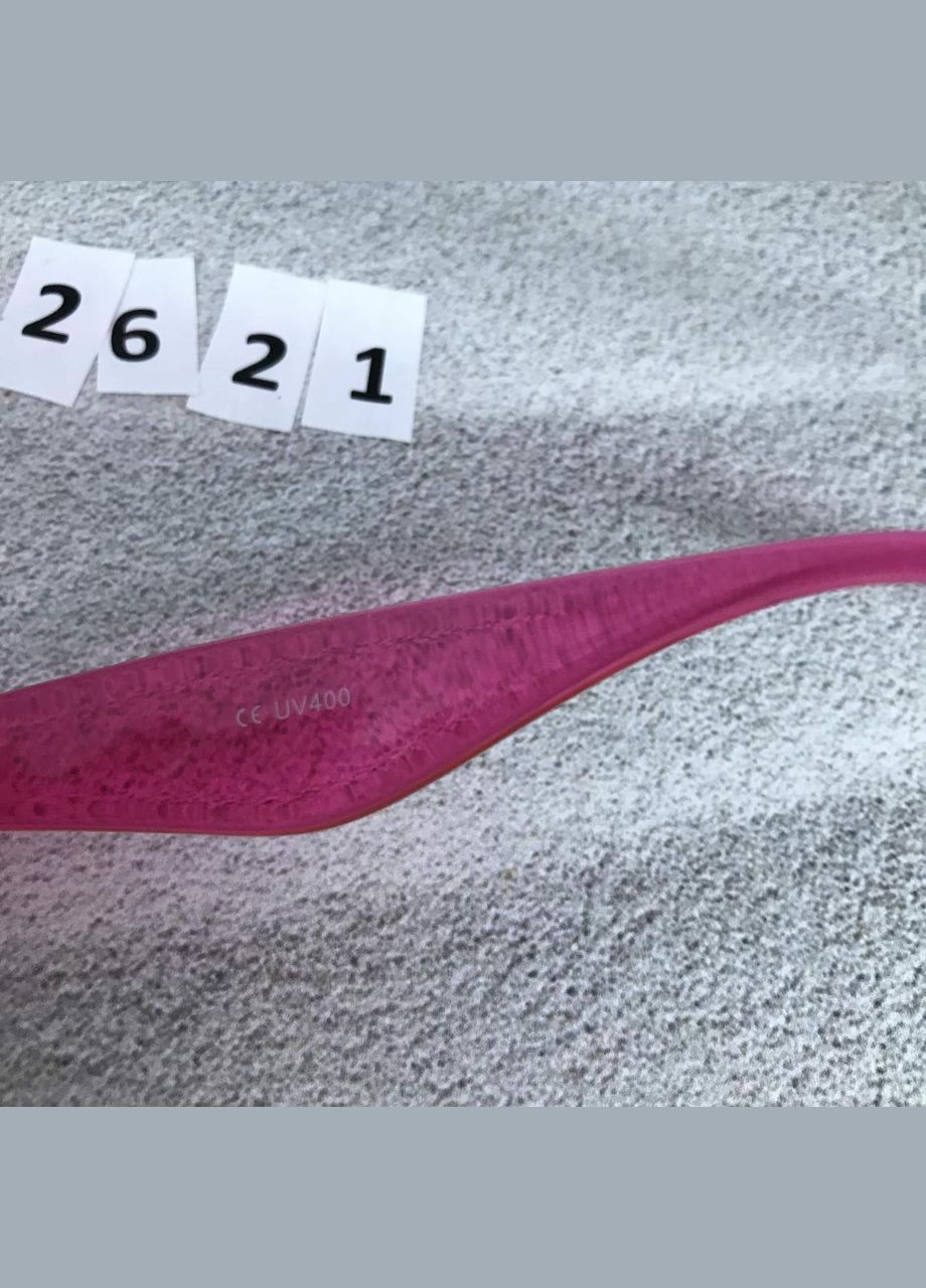 Рожеві окуляри без оправи No Brand (302370714)