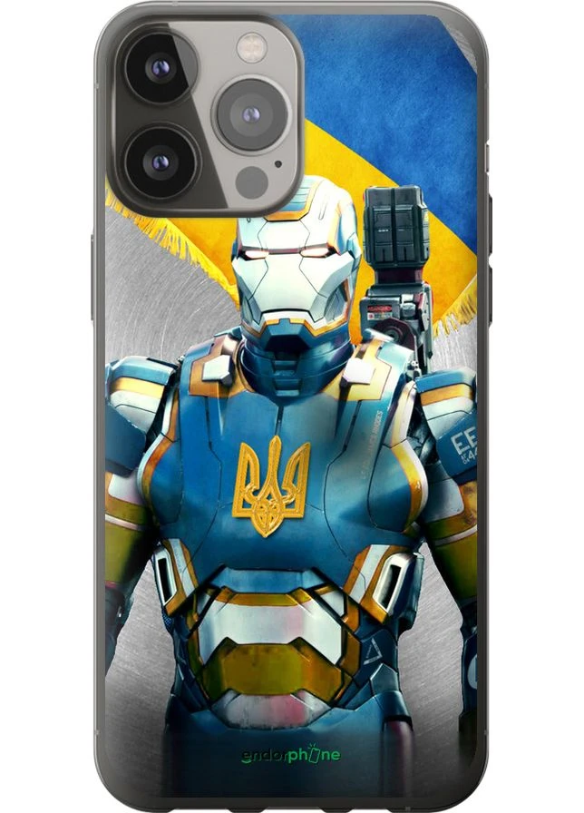Чехол на iPhone 13 Pro Max Украинский киборг "980u-2371-70447" Endorphone (369452072)