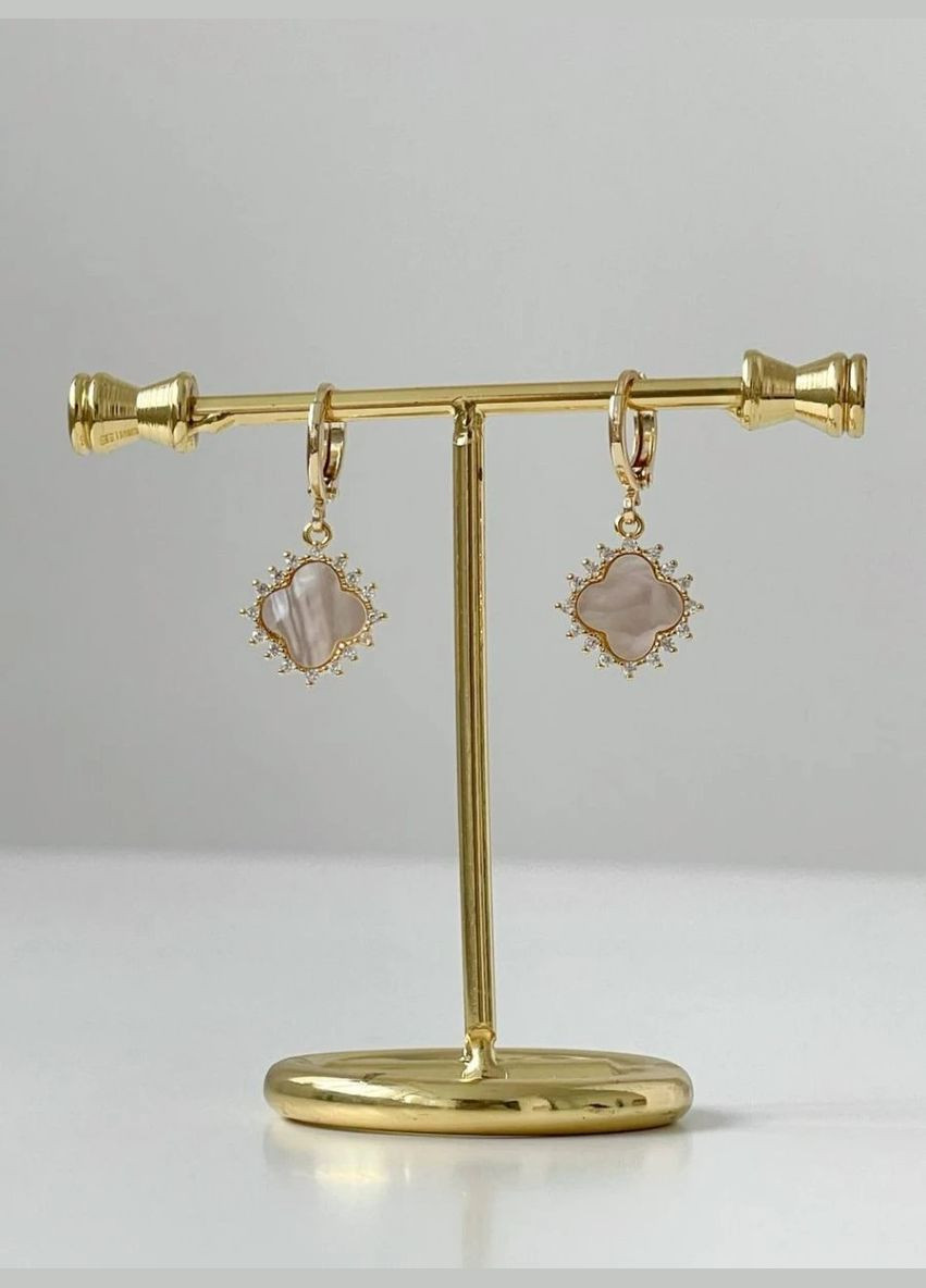 Сережки "Togl Clover" Le'Perle (329751178)