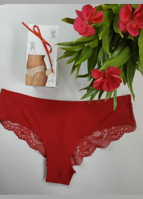 Трусики бразиліани чорні tanga Julimex (324833445)