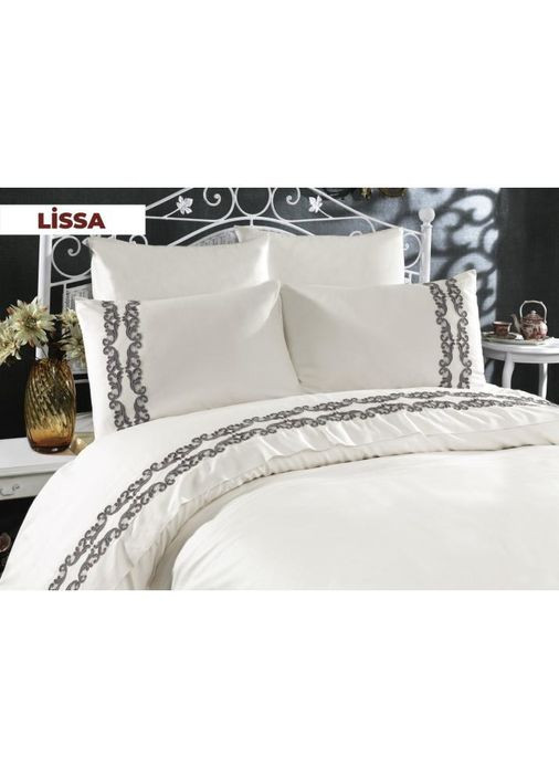 Постільна білизна євро Lissa AR-A107051 200х220 см Arya (366574584)