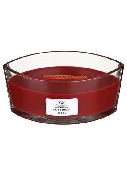 Ароматична свічка в склі Ellipse Cinnamon Chai 453 г (76104E) WoodWick (335371413)