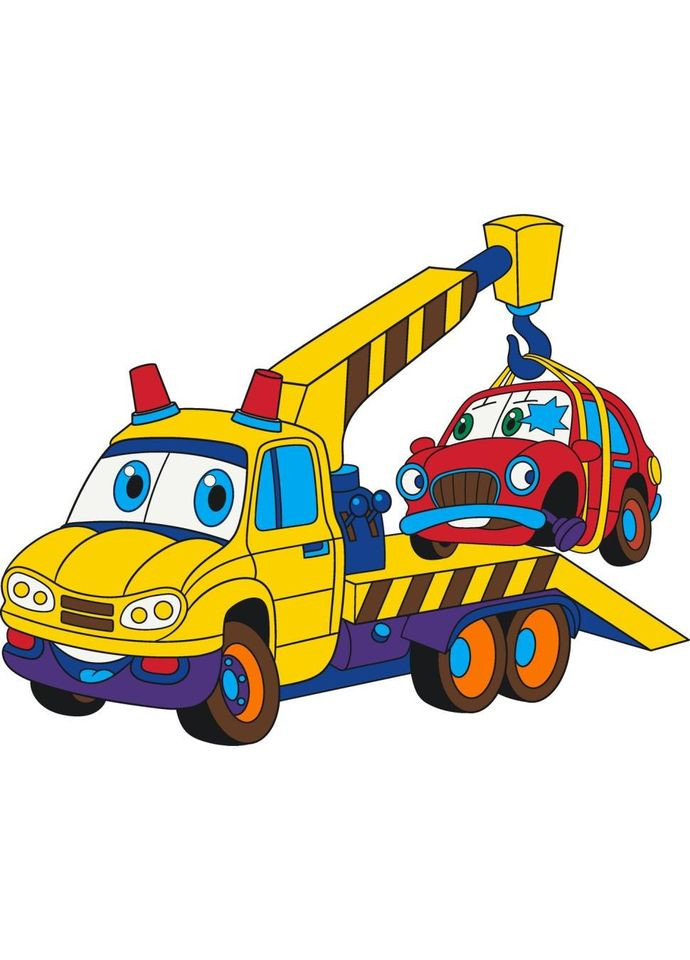 Роспись по холсту "Эвакуатор" Art Craft 15067-AC No Brand (330602886)