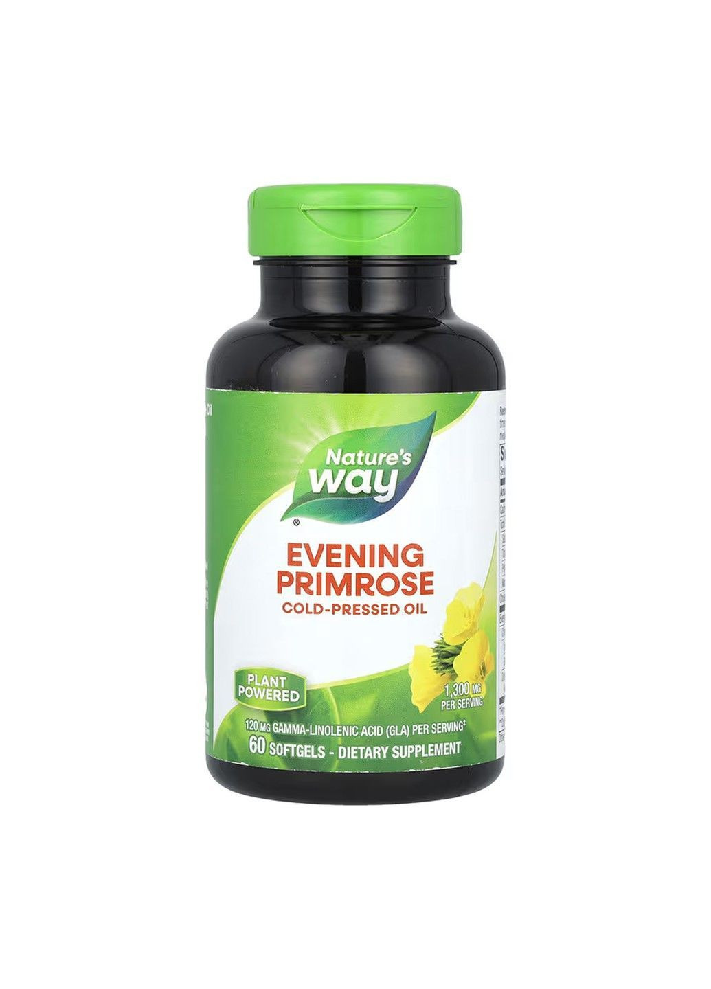, Примула вечерняя, масло холодного отжима, 1300 мг, 60 мягких таблеток Nature's Way (366667535)