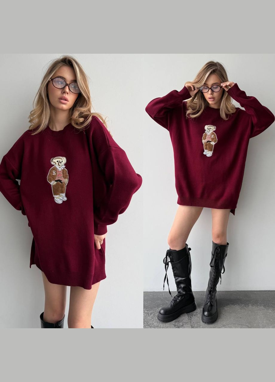 Удлиненный свитер-туника Мишка Vakko (317206301)