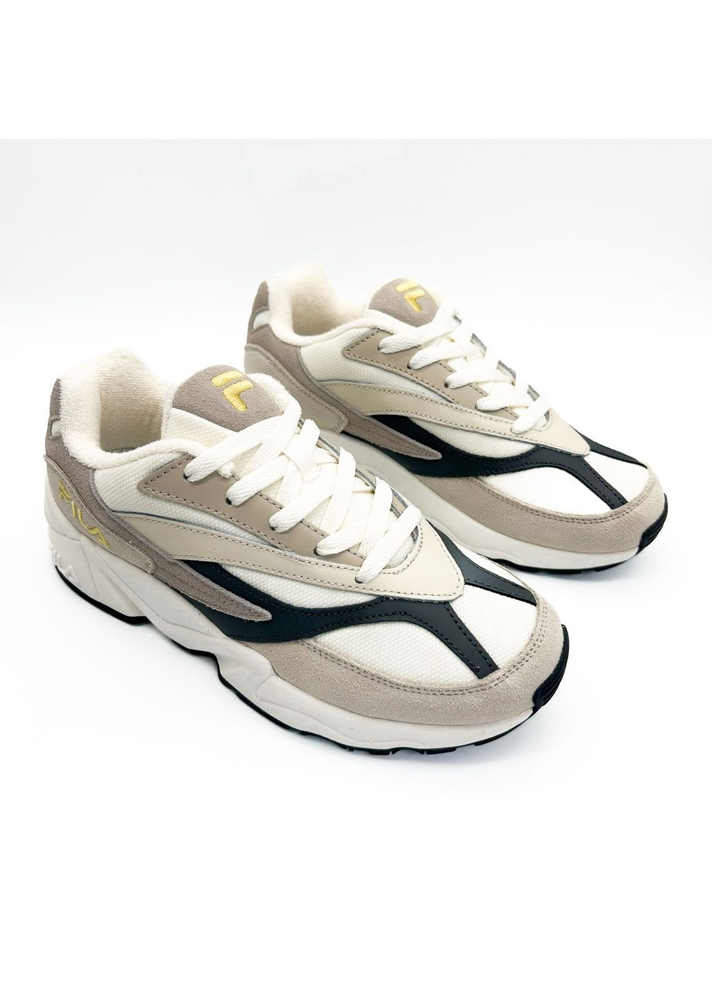 Кросівки (р) Шкіра/Текстиль 0-1-1-FFW-0397- Fila бежеві (328836100)