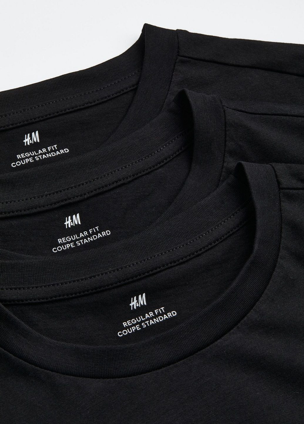 Чорна футболка H&M