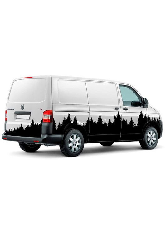 Наклейки на авто 3D TUNING STUDIO Ліс 10794х898х0.15мм No Brand (362498414)