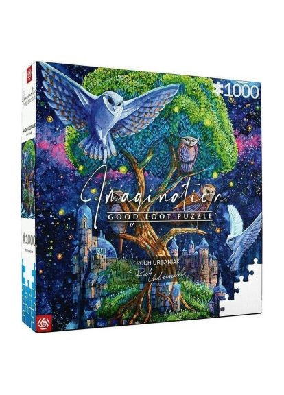 Пазл Imagination: Roch Urbaniak Owl Island / Wyspa Sow 1000 елементів (5908305243014) GoodLoot Imagination Roch Urbaniak Owl Island / Wyspa Sow 1 (366158460)
