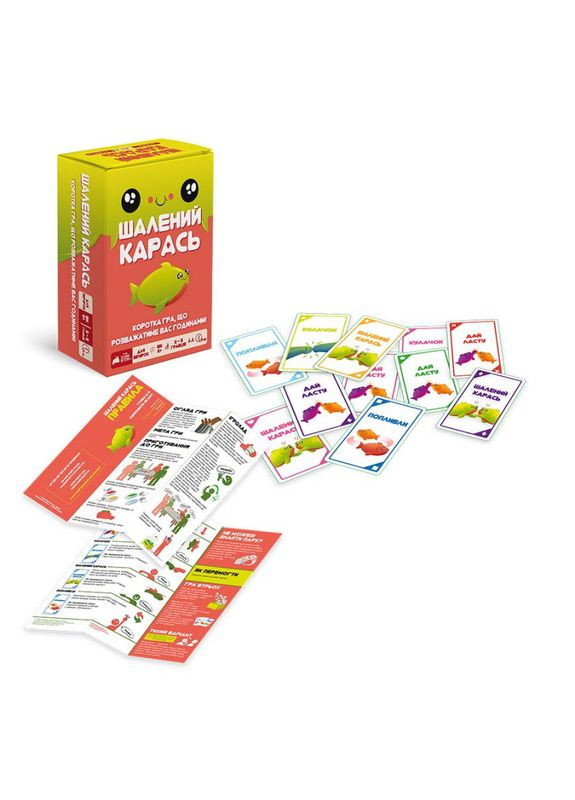 Настольная игра Безумный Карась (Happy Salmon) (укр) ( ) ROZUM EKISALM01UA (370765108)