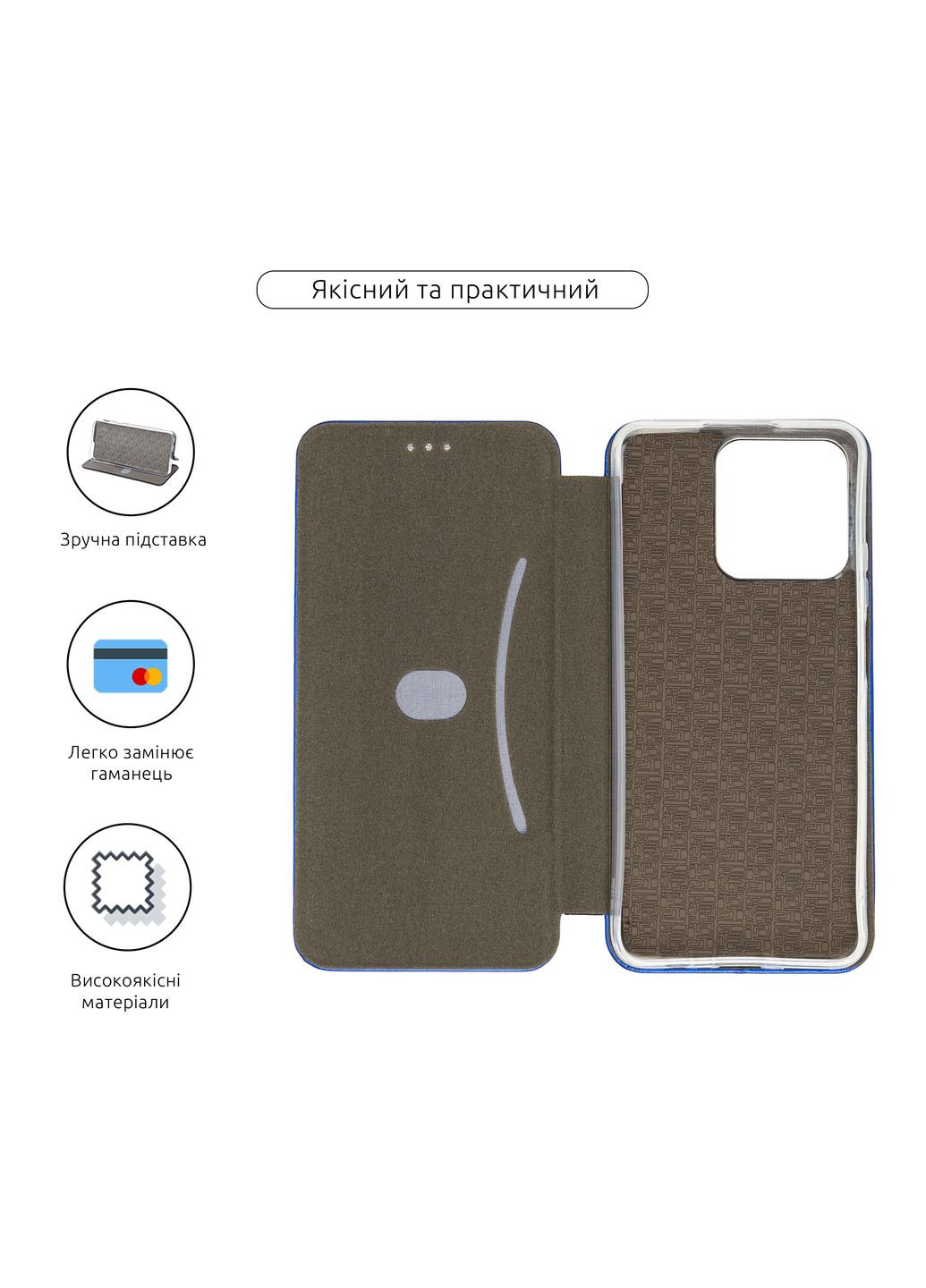 Чехолкнига G-Case для Realme C51 / C53 Blue (ARM71020) ArmorStandart (280438984)