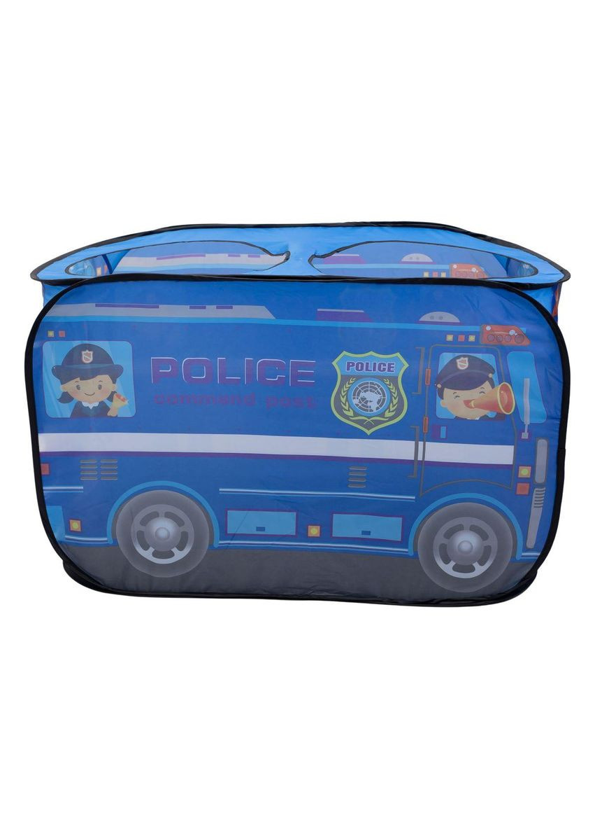 Детская игровая палатка «Полицейская машина» 110×70×66 см шатер для мальчика Синий HP-S-5NDBL LUGI (370800983)