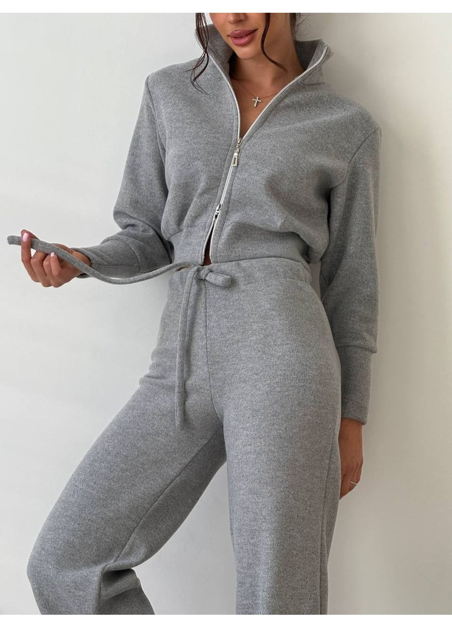 Костюм (штани, кофта), колір Сірий Fashion (361310439)