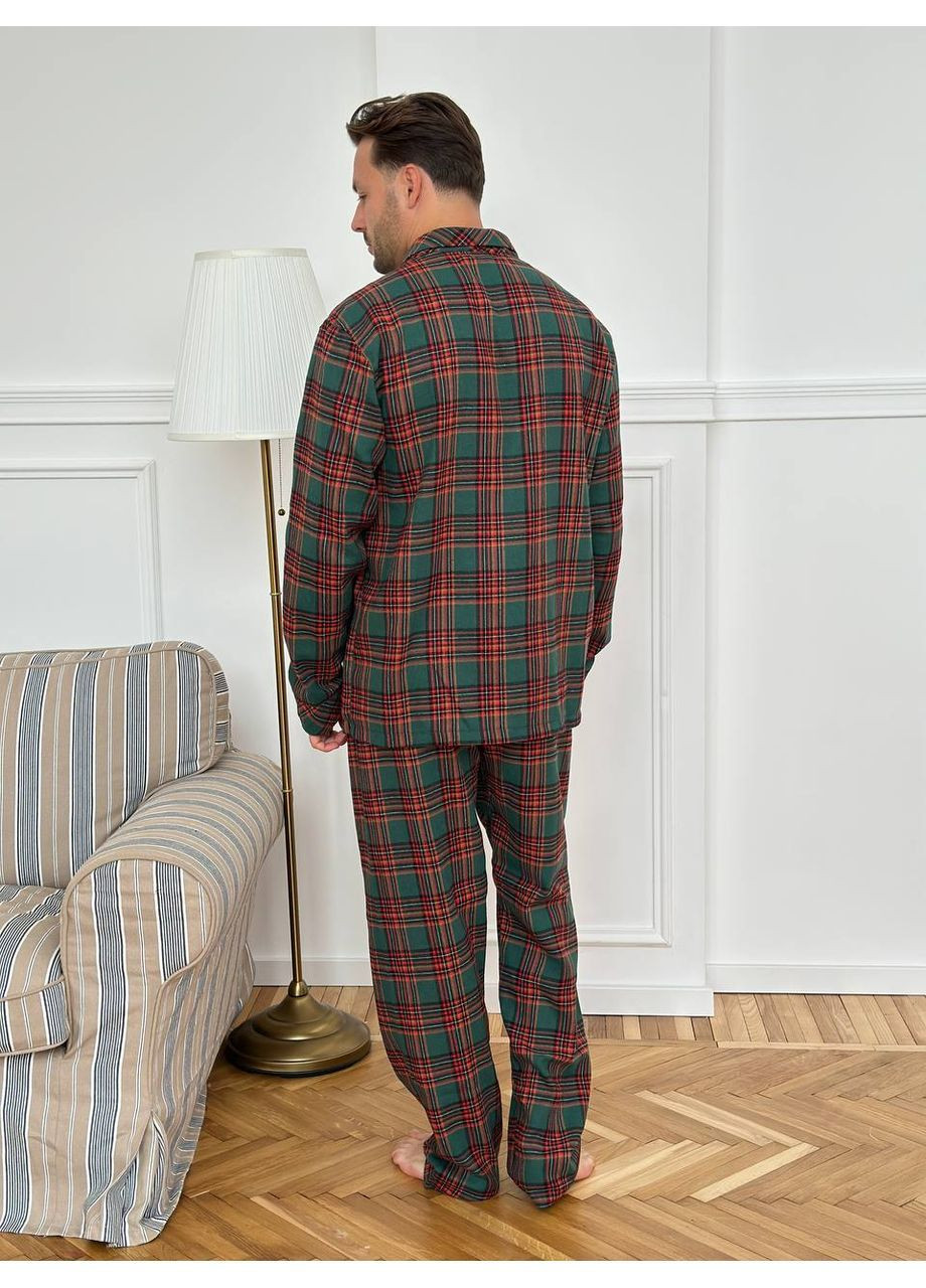 Парні піжами в класичну клітинку Stylish Touch (370218855)