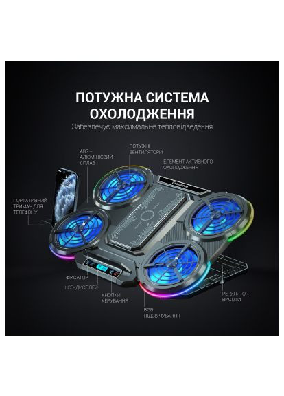 Подставка для ноутбука GAMEPRO CP1450 (366662526)