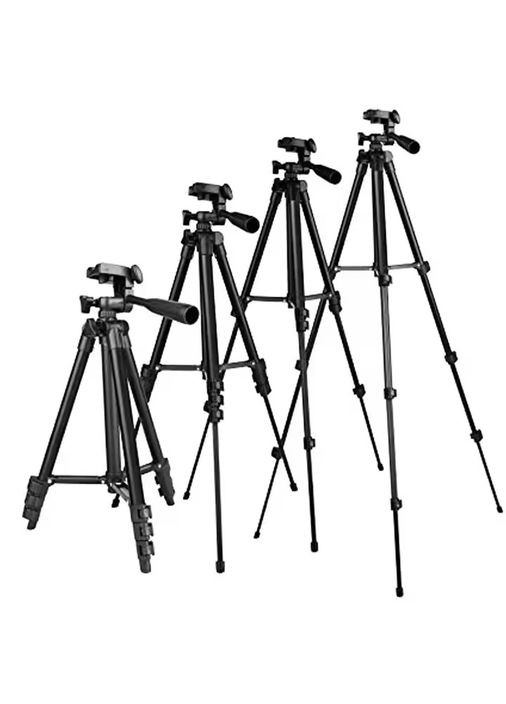 Підлоговий штатив для фотоапарата 1.4 м тринога для смартфона телескопічна підставка для відеозйомки (SP167) No Brand (361029115)