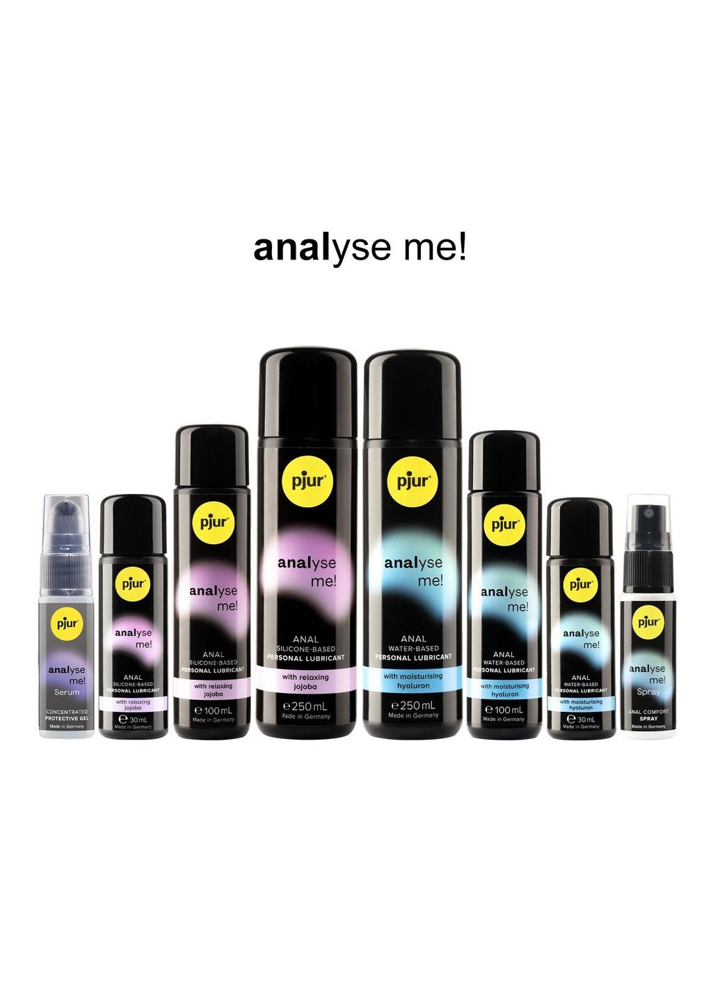 Анальная смазка analyse me! Relaxing jojoba silicone 30 мл на силиконовой основе с маслом жожоба Pjur (334319967)