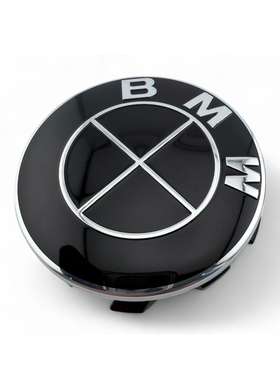Колпачки в диски БМВ заглушки для дисков 56/53 мм. Черные (4 шт.) BMW (354698475)