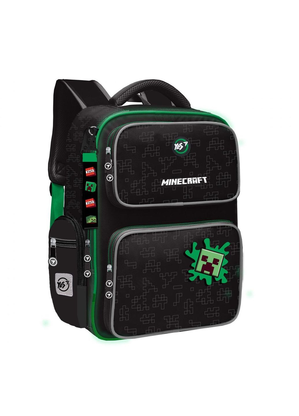 Рюкзак S-101 шкільний напівкаркасний Minecraft Time 559823 Yes (331155462)