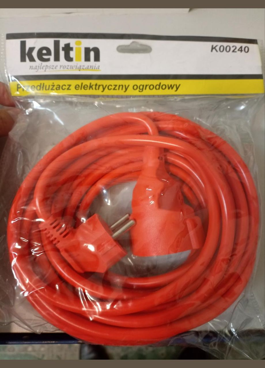 Подовжувач електричний садовий 10А IP20 10 метрів Geko (313400364)