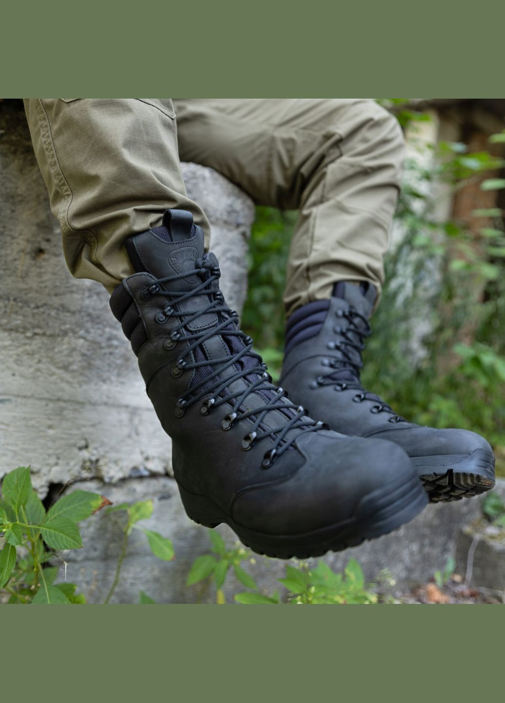Берці Демісезонні Тактичні Чоловічі. 35-47р Чорні. Спеціальна трекінгова підошва! STDM-1005 No Brand (301148198)