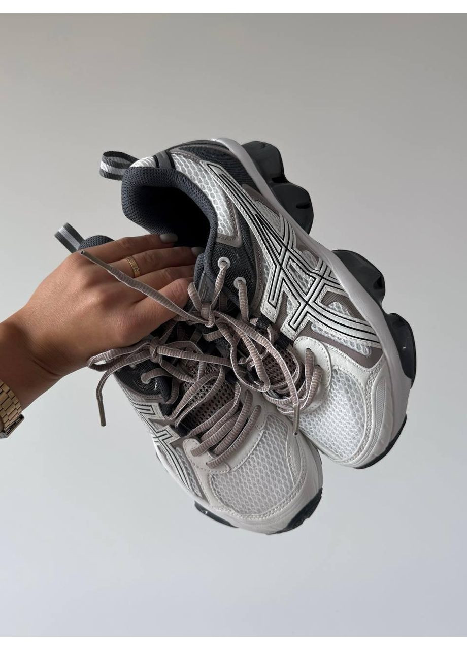 КРОСІВКИ ЖІНОЧІ ASICS GEL-QUANTUM KINETIC SILVER BLACK АСІКС ГЕЛЬ КВАНТУМ No Brand чорні демісезони (368887986)