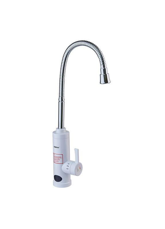 Проточний електричний водонагрівач ELW07-EF з індикатором температури (ZX4782) Zerix (370948392)