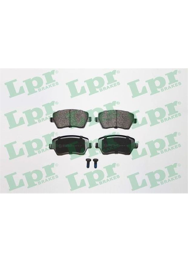 Колодка гальмівна диск. NISSAN MICRA (K12), NOTE (E11) передн. (вир-во ). (05P867) LPR (368899077)