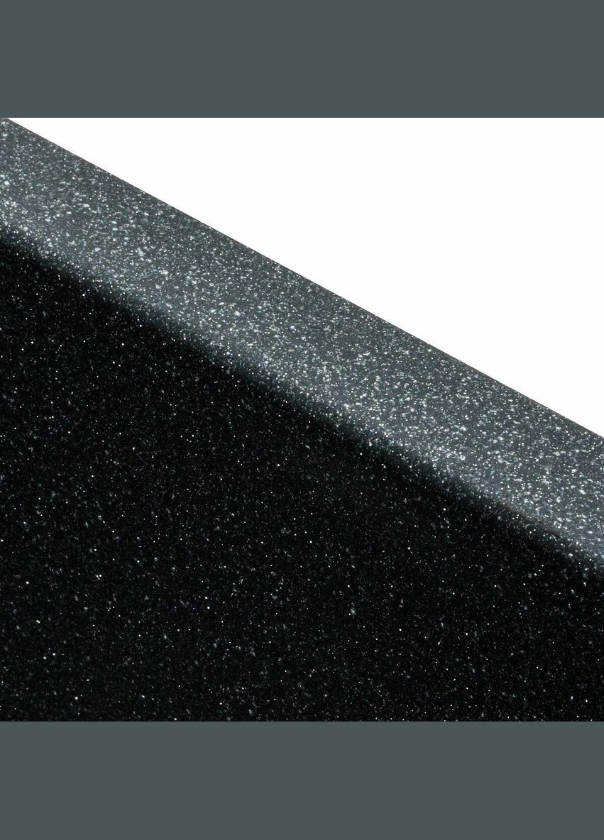 Гранітна мийка для кухні RUBA 4040 матова Антрацит Valeso (342071831)