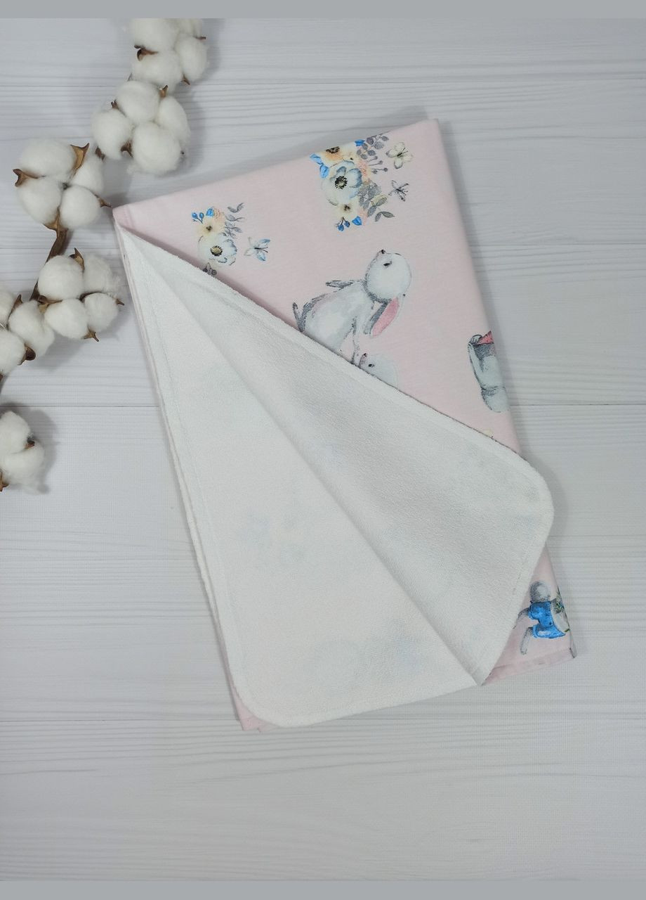 Набір пелюшок для новонароджених a.l.babybox Зайчик з мамою Рожевий No Brand (308379631)