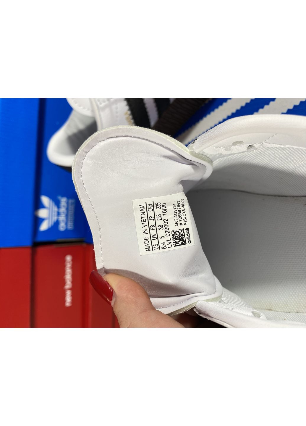 КРОССОВКИ ЖЕНСКИЕ ADIDAS SAMBA WHITE АДИДАС САМБА No Brand белые демисезоны (367174428)