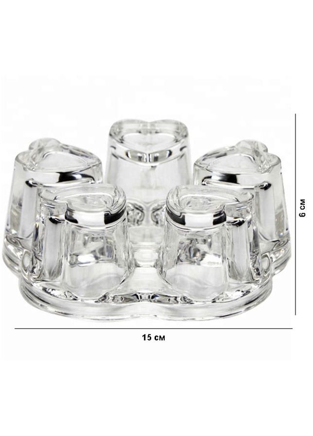 Підставка-підігрівач для заварювального чайника у формі серця Olens (350936347)