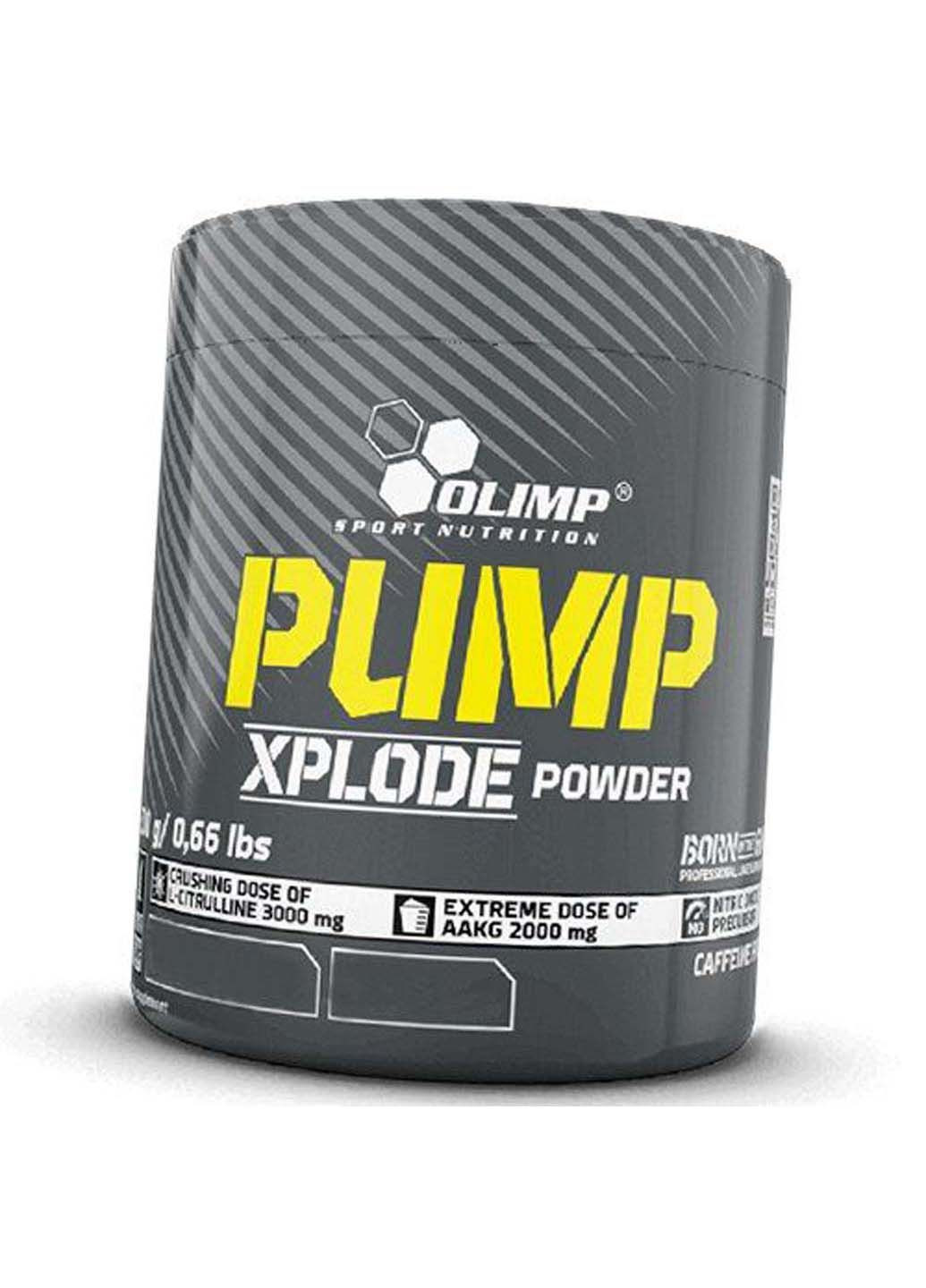 Предтренировочный комплекс Pump Xplode Powder 300г Фруктовый пунш Olimp Sport Nutrition (293515636)