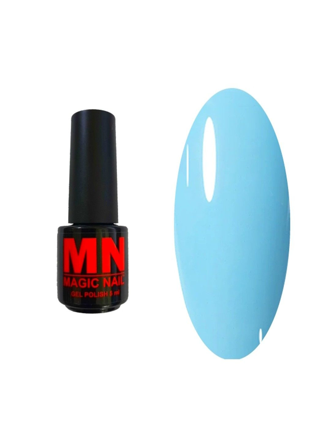 Гель-лак № 53 (ледово-снежный голубой) MagicNail (292734245)