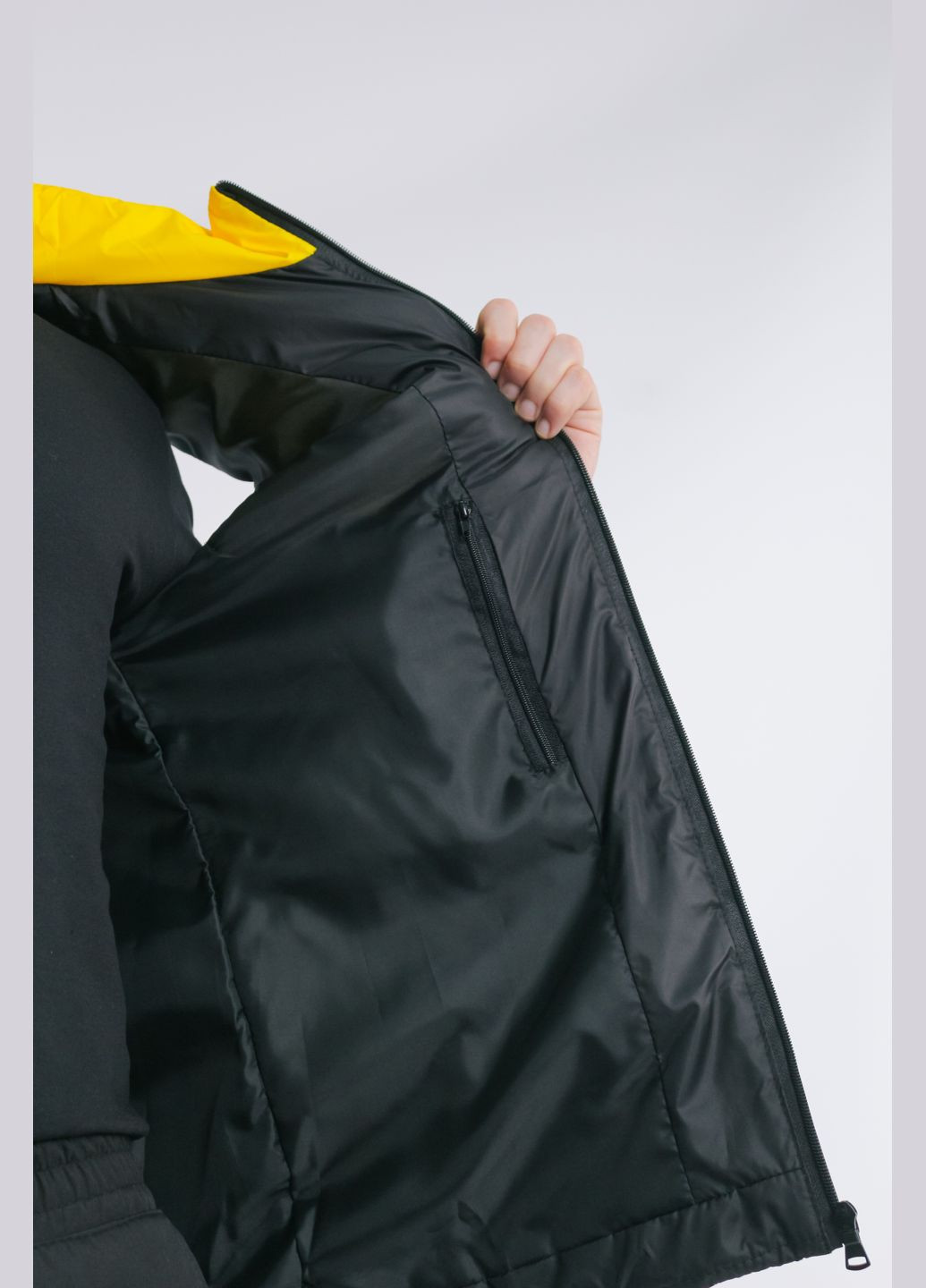 Жилетка мужская "Clip" желто-черная No Brand (359381257)