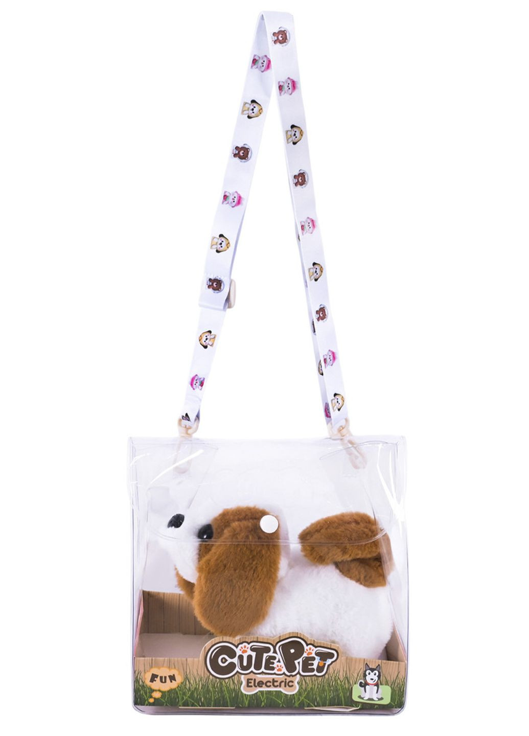 Мягкая интерактивная собачка в сумке цвет разноцветный CB-00281894 No Brand (341679115)