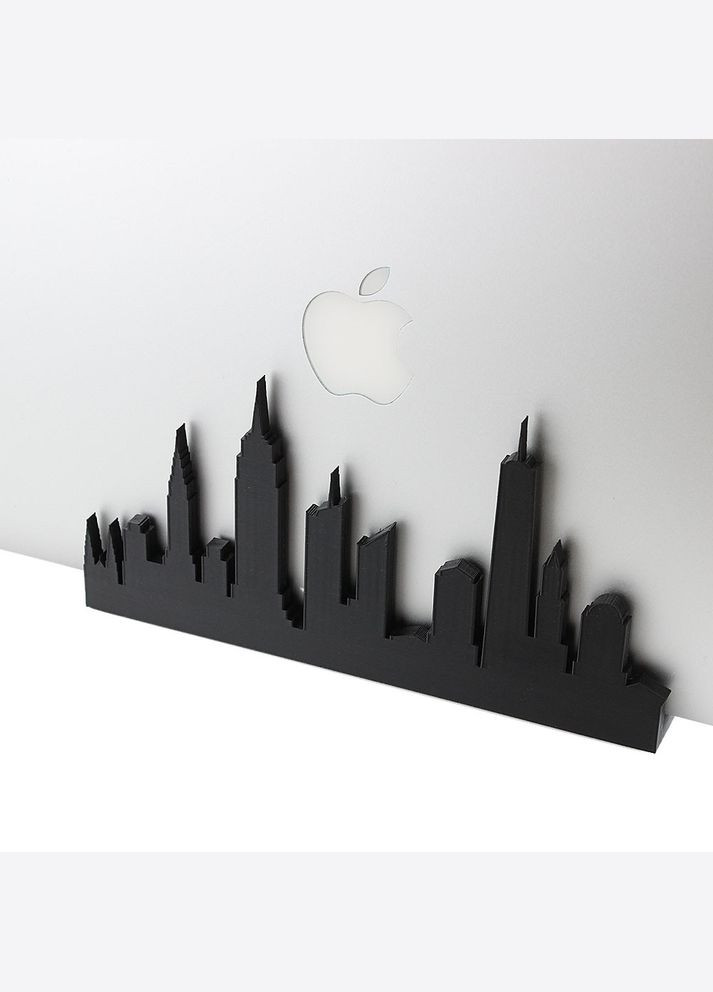 Вертикальная подставка для хранения ноутбука. Нью-Йорк No Brand (342123430)