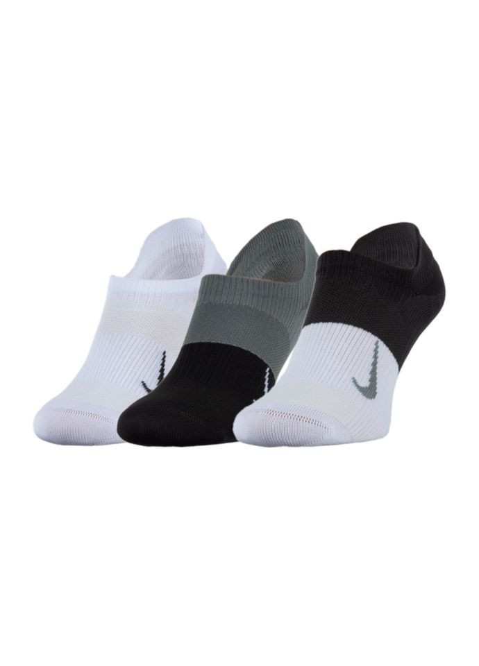 Комбинированные носки w nk everyday plus ltwt ns 3pr Nike (370372403)