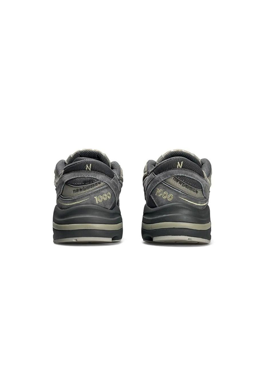 Сірі Осінні кросівки чоловічі new balance light grey No Brand 1000