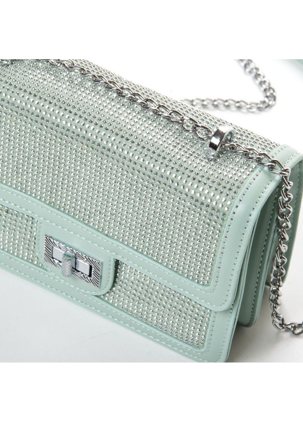 Жіноча сумочка зі шкірозамінника 22 20221 green Fashion (282820137)