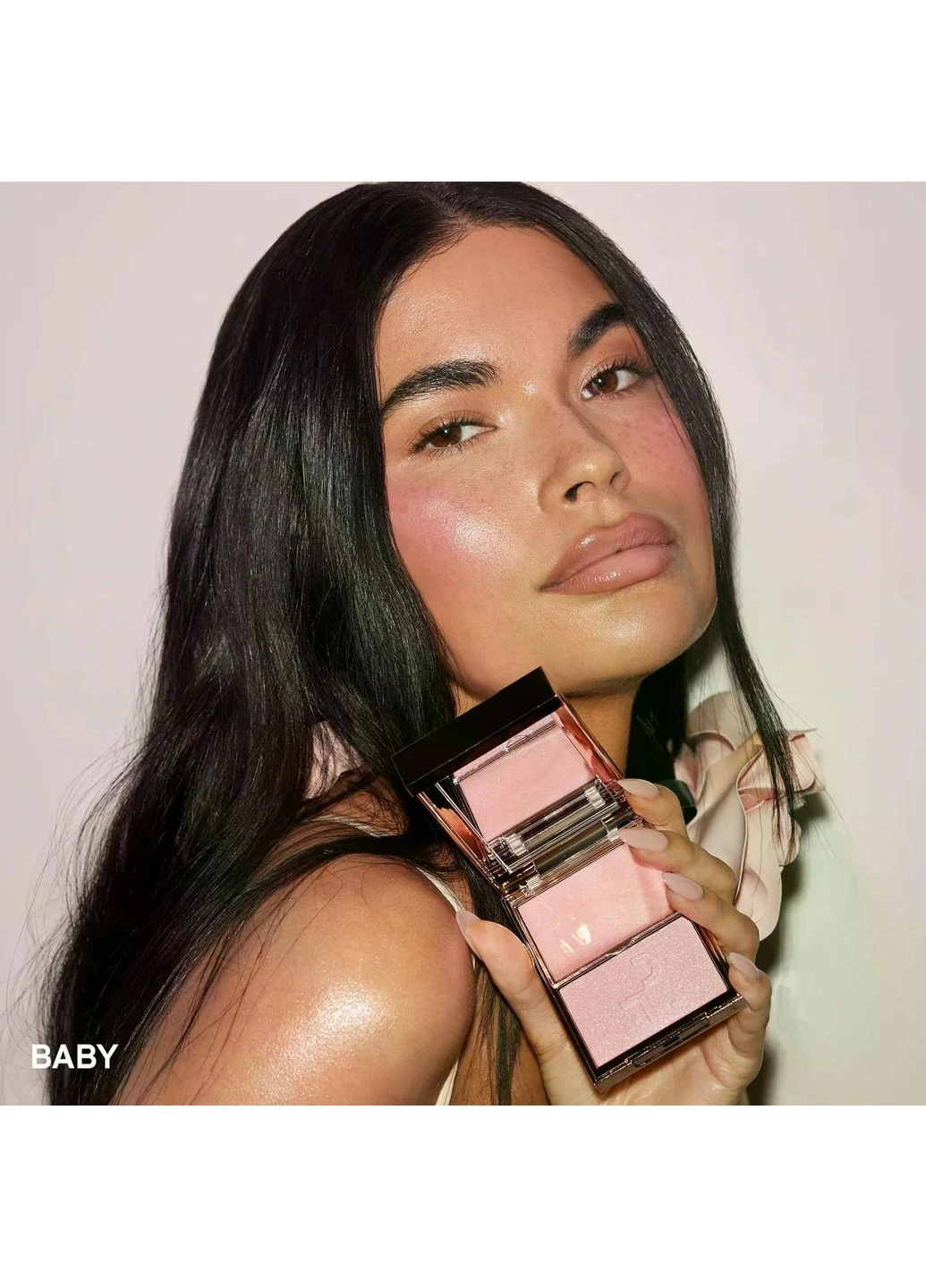 Палетка хайлайтер Major Glow Crème & Powder Light Highlighter Duo в оттенке Baby Patrick Ta (391420020)