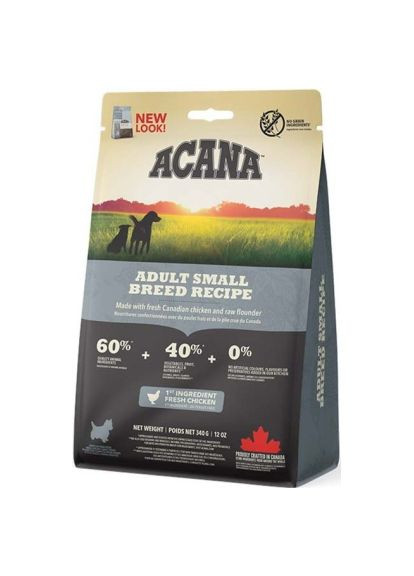 Сухой корм для собак (0064992523343) Acana Adult Small Breed Recipe 340 г (369878861)