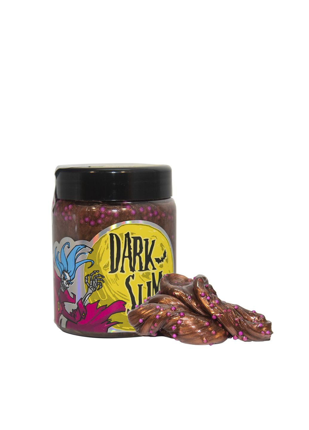 Слайм - "Dark slime - с шариками" цвет разноцветный ЦБ-00199432 Strateg (332005812)