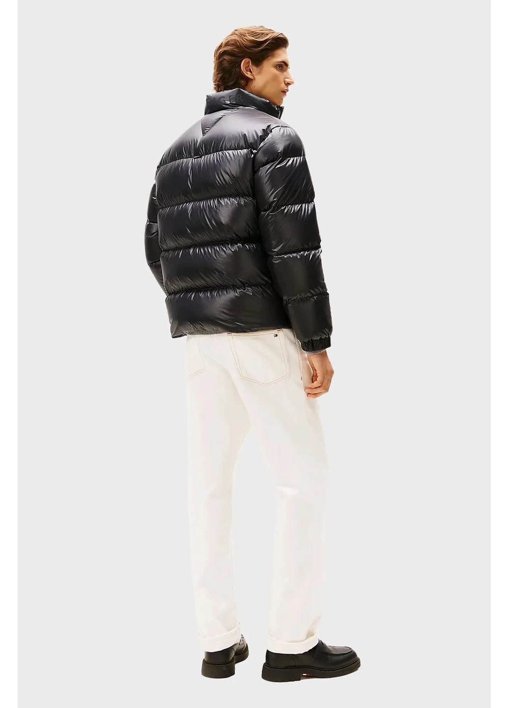 Черный зимний Пуховик Tommy Hilfiger