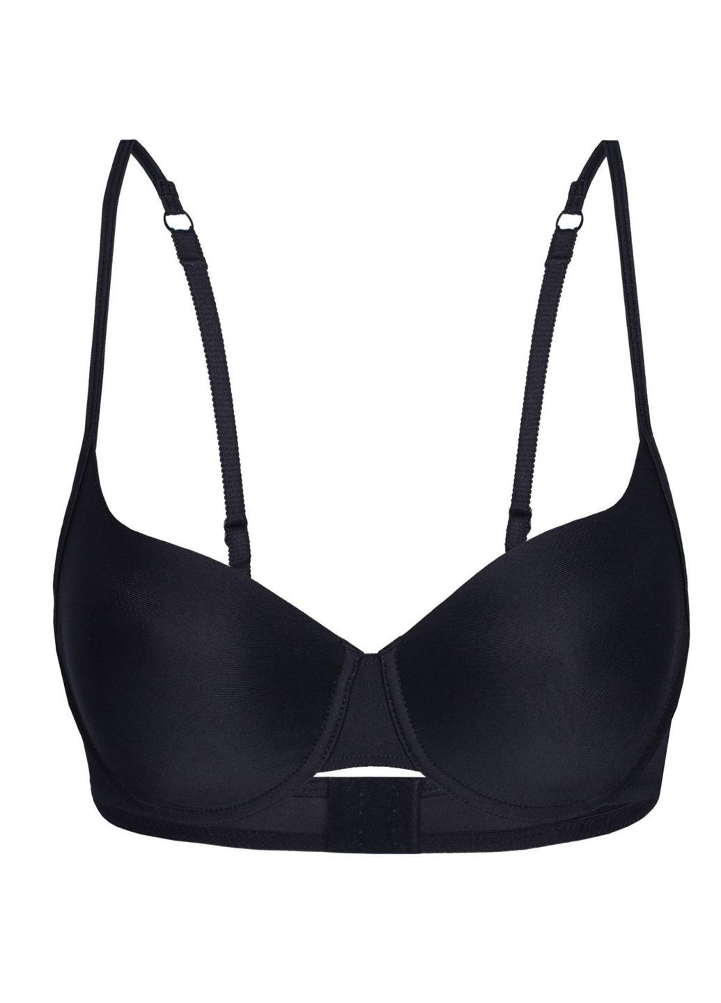 Чорний бюстгальтер Naturana