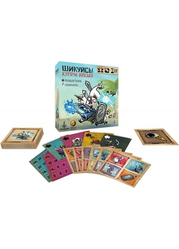 Настольная игра Шикуйся! Куриное Войско (Regroup! Chicken Army) (укр) ( ) Ігромаг RCA24UA (370762351)