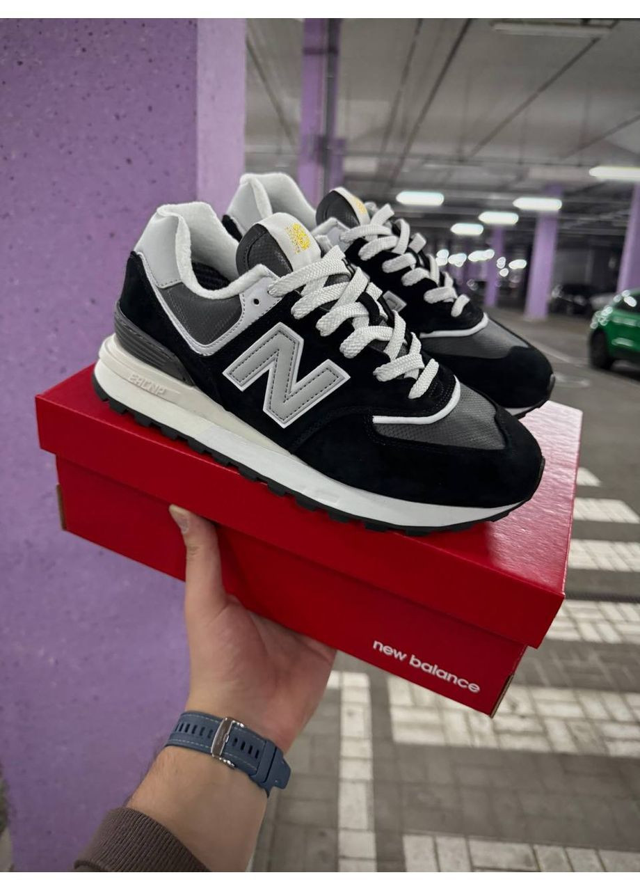 Черные зимние мужские кроссовки No Brand