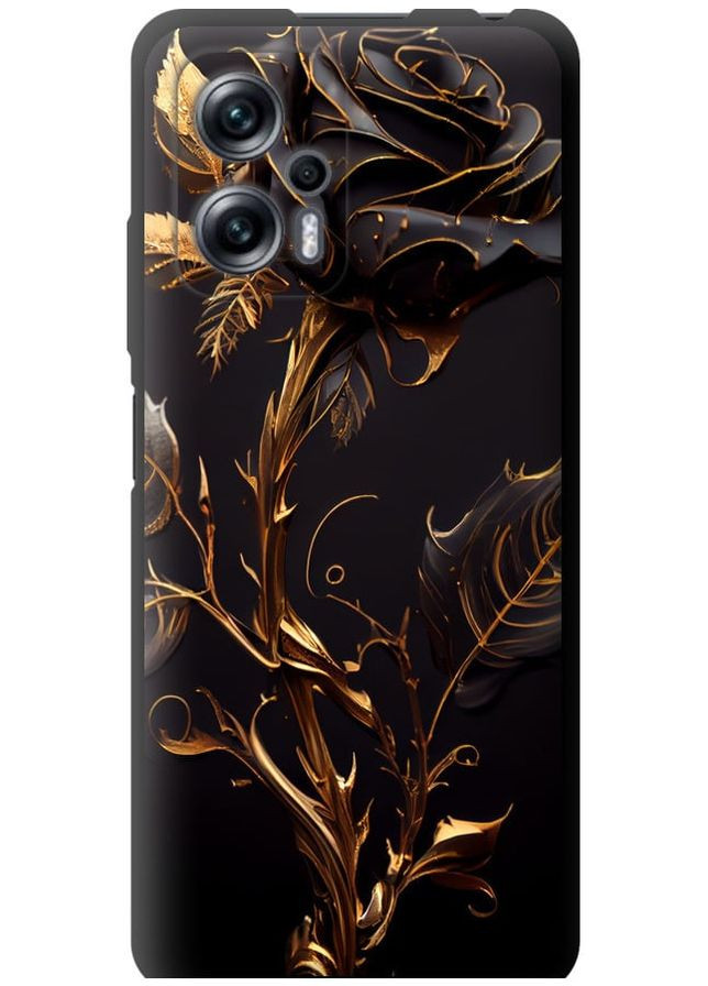 TPU чохол 'Троянда 3' для Xiaomi Redmi Note 11T Pro+ Endorphone Xiaomi Redmi Note 11T Pro+ (332210503)